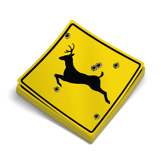 Deer Crossing Hard Hat Decal