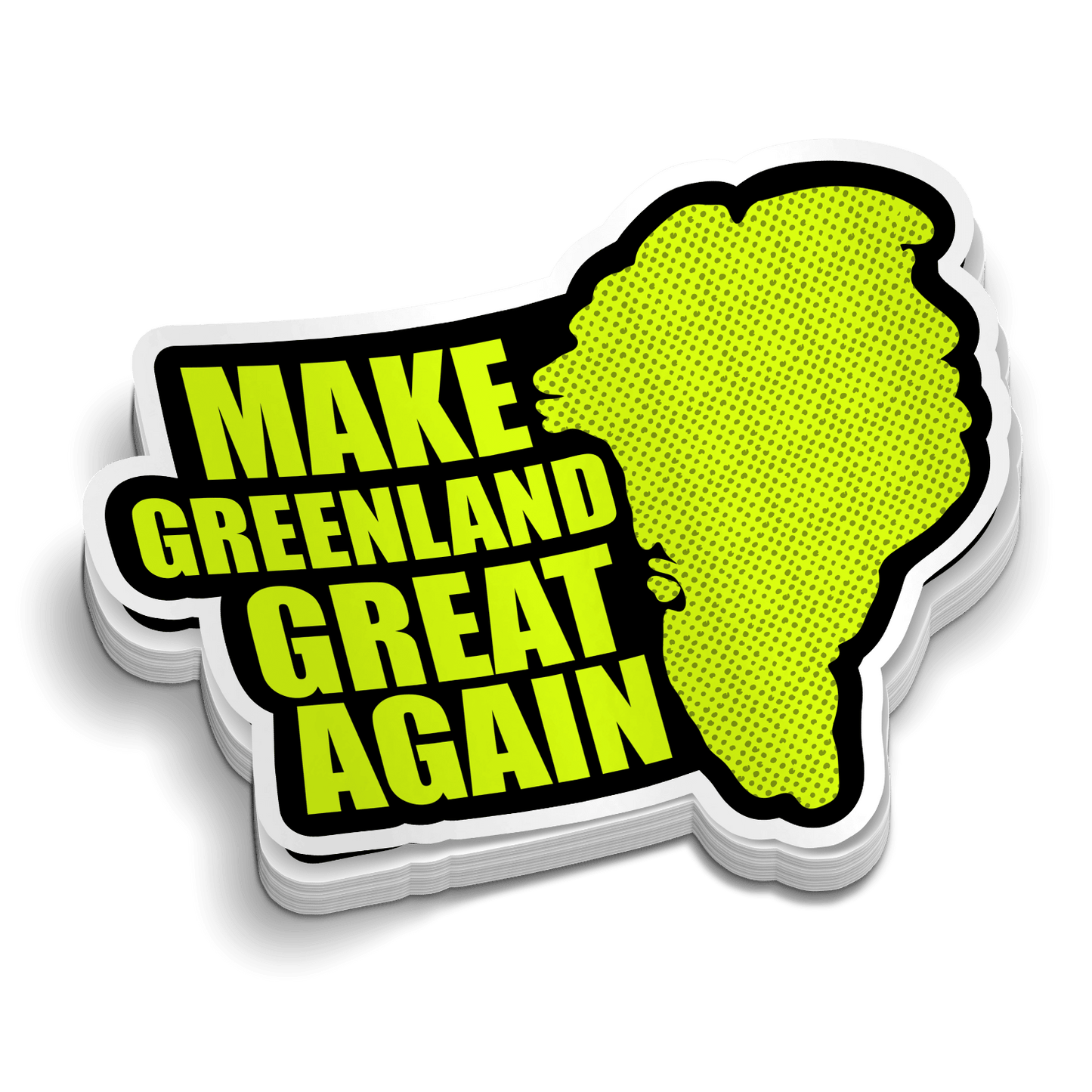Make Greenland Great - Hard Hat Decal