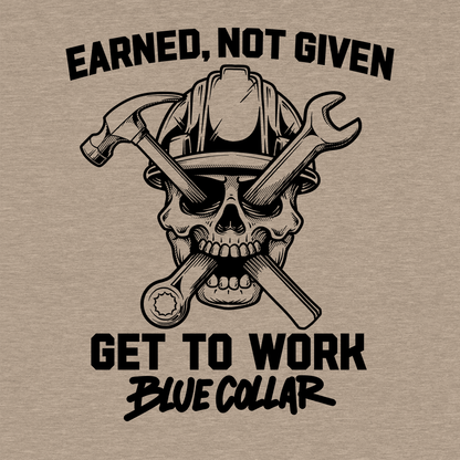 Earned Not Given - Safety Yellow T-Shirt