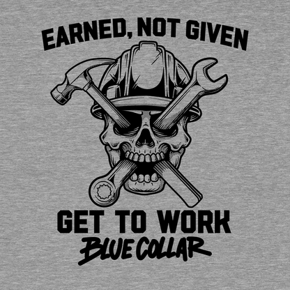 Earned Not Given - Safety Yellow T-Shirt