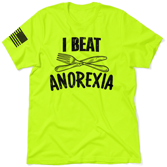Beat Anorexia - Safety Yellow T-Shirt