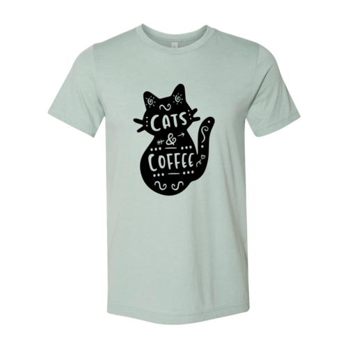 Cat And Coffee T-Shirt - Jaico Online Shop