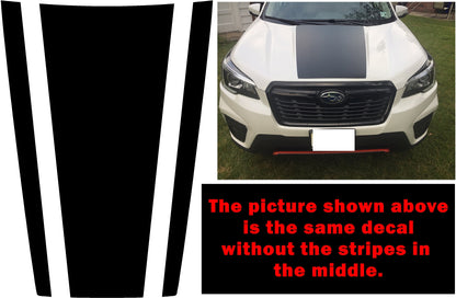 Hood Decal Stripe Cover for 2014-2024 Subaru Forester Sport