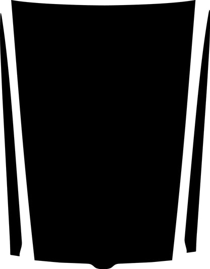 Hood Cover And Spear Decals for 2019-2024 Dodge Ram 1500