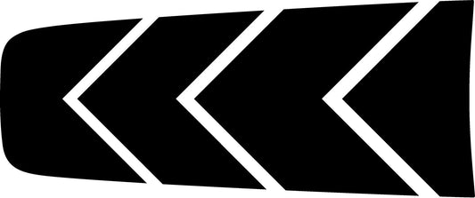 Hood "Chevron" Decal for 2011-2022 Jeep Grand Cherokee
