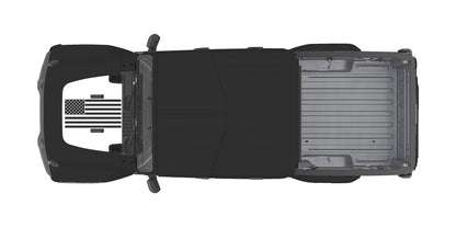 Hood "Flag" Decal Cover for 2018-2021 Jeep Gladiator