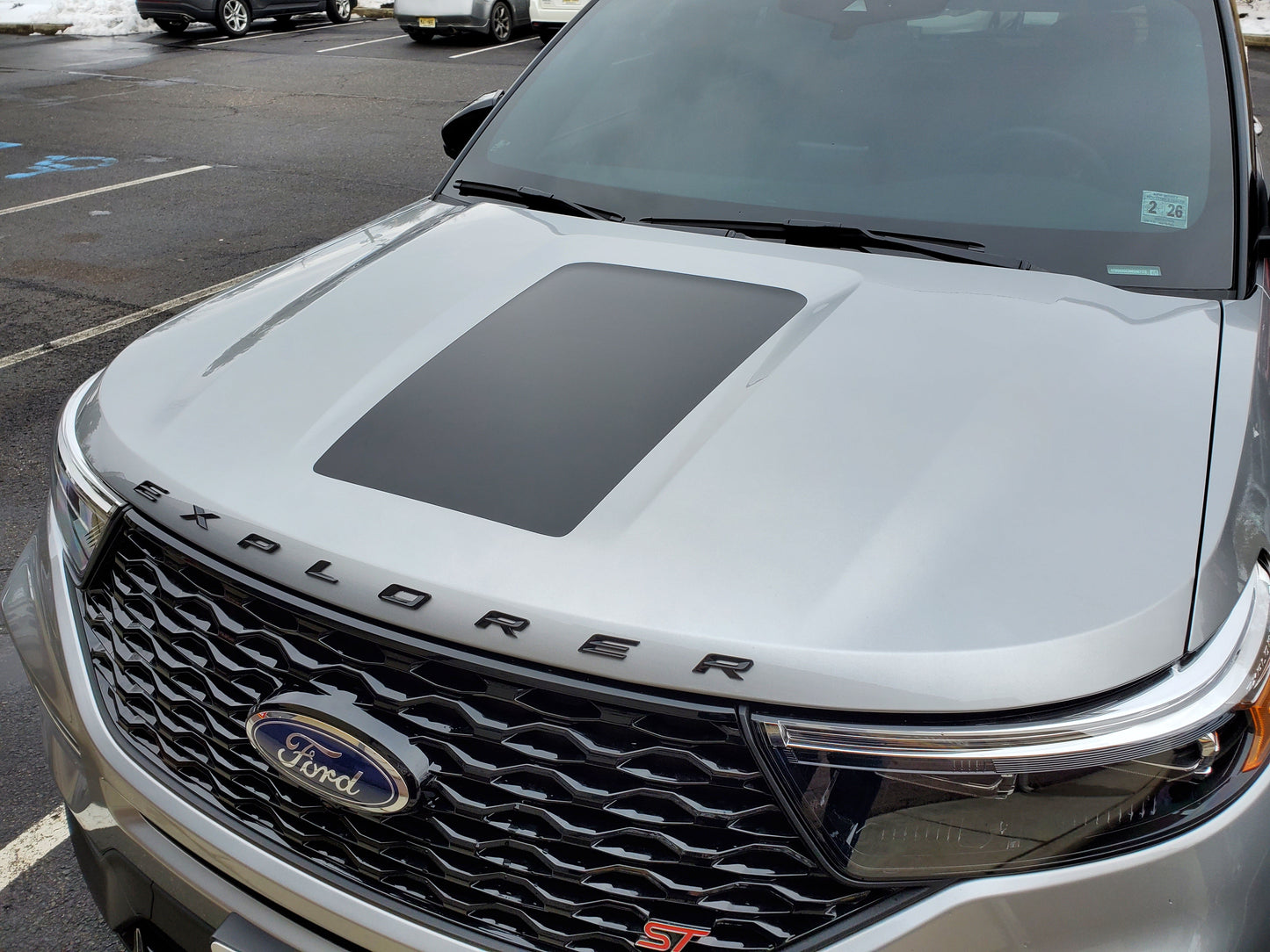 Hood Decal Cover for 2020-2025 Ford Explorer