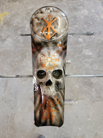 Harley Davidson 3D birth of berserker themed console