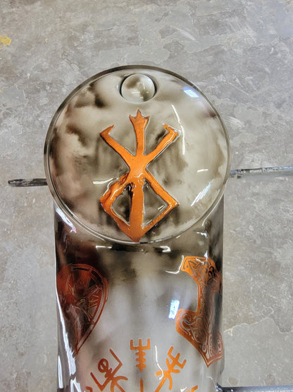 Harley Davidson 3D birth of berserker themed console