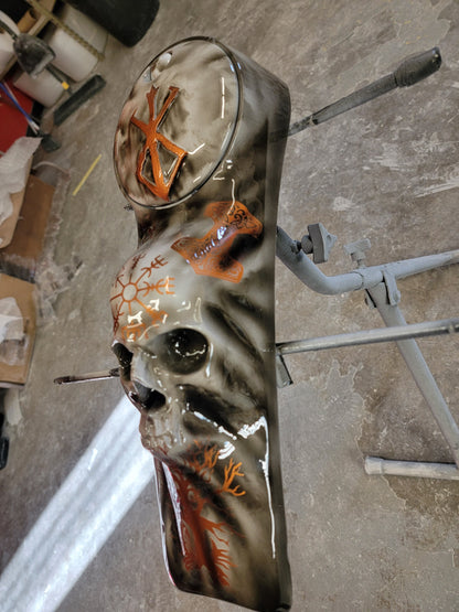 Harley Davidson 3D birth of berserker themed console