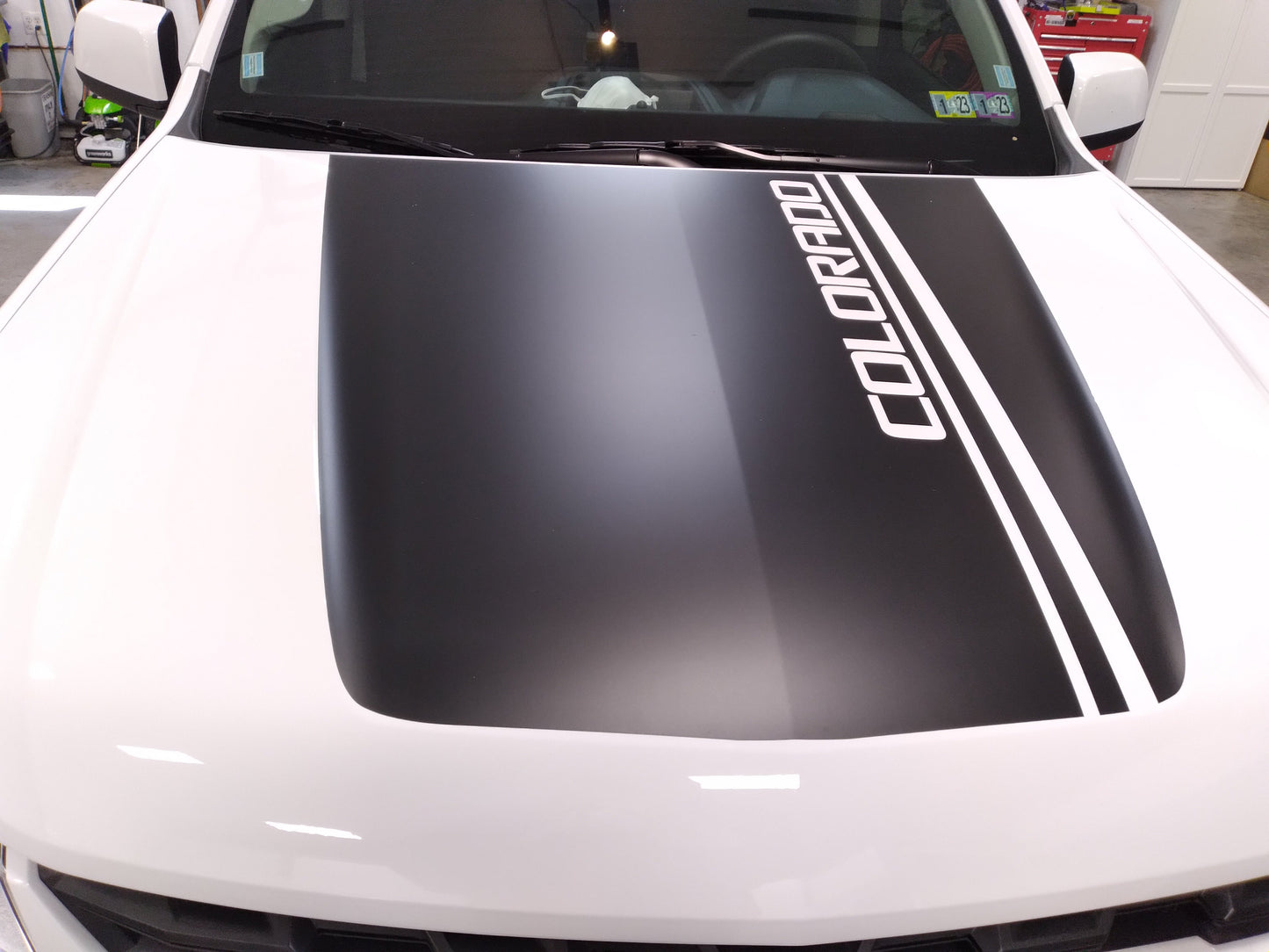 Hood Colorado Stripe Decal Cover for 2015-2021 Chevrolet Colorado