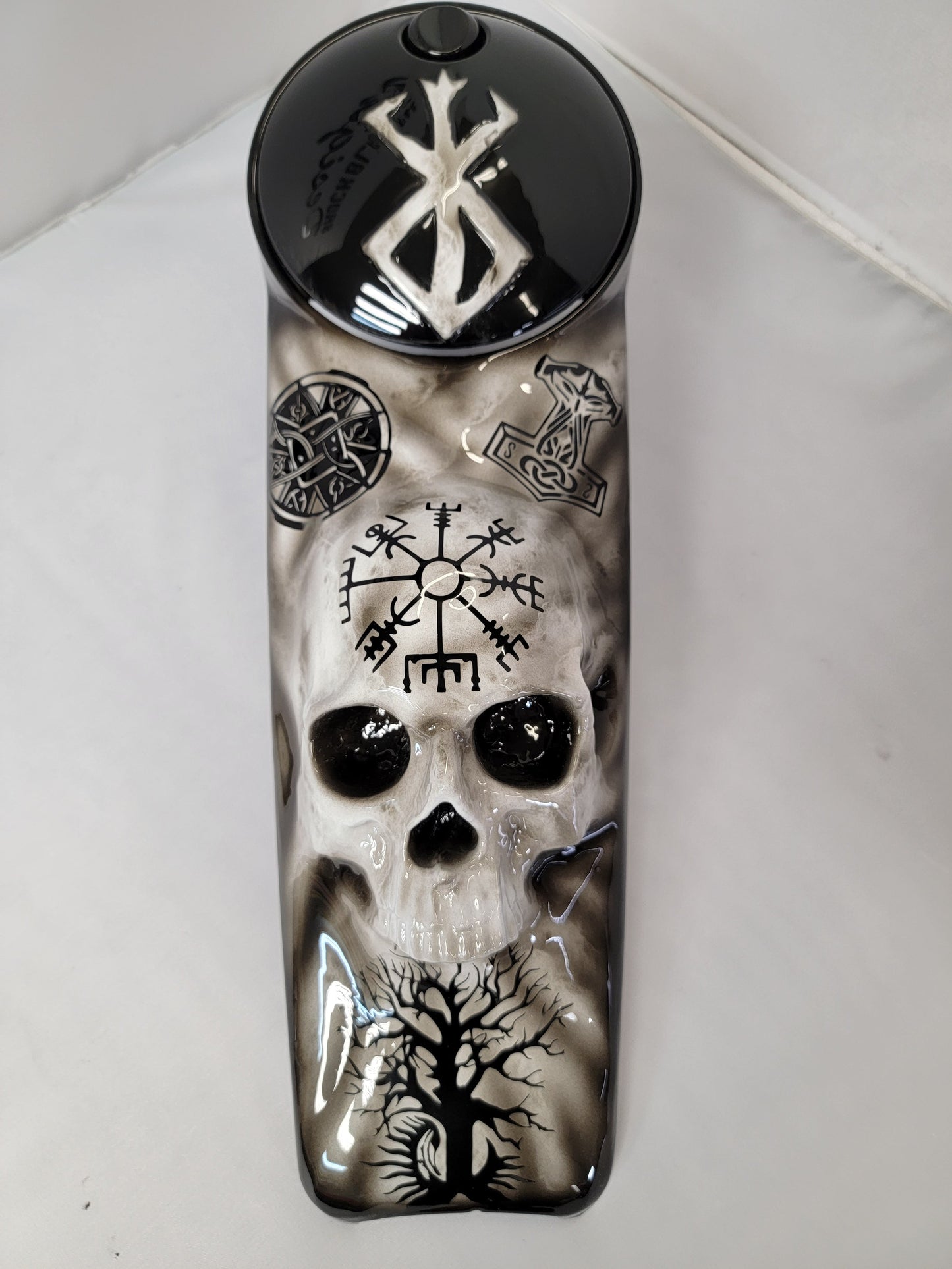 Harley Davidson 3D birth of berserker themed console