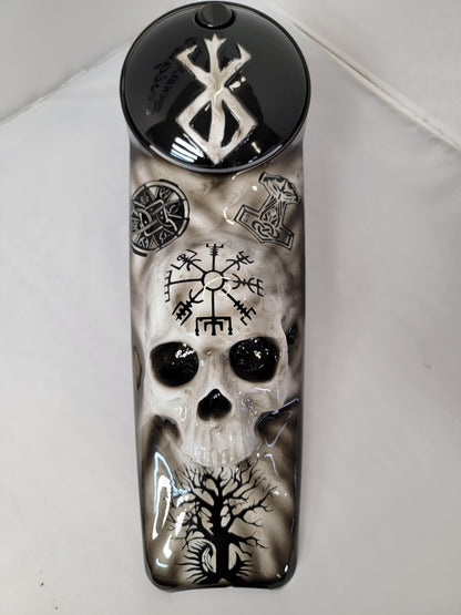 Harley Davidson 3D birth of berserker themed console