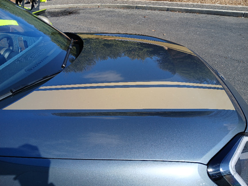 Hood Stripe Decals for 2025 Mini Cooper Sport