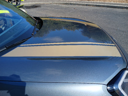 Hood Stripe Decals for 2025 Mini Cooper Sport