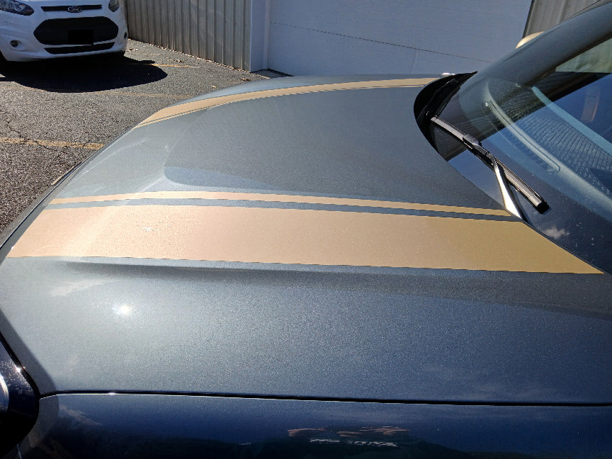 Hood Stripe Decals for 2025 Mini Cooper Sport