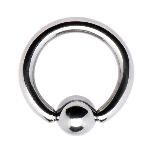 12G STEEL BCR Captive Ring 3/8 5mm