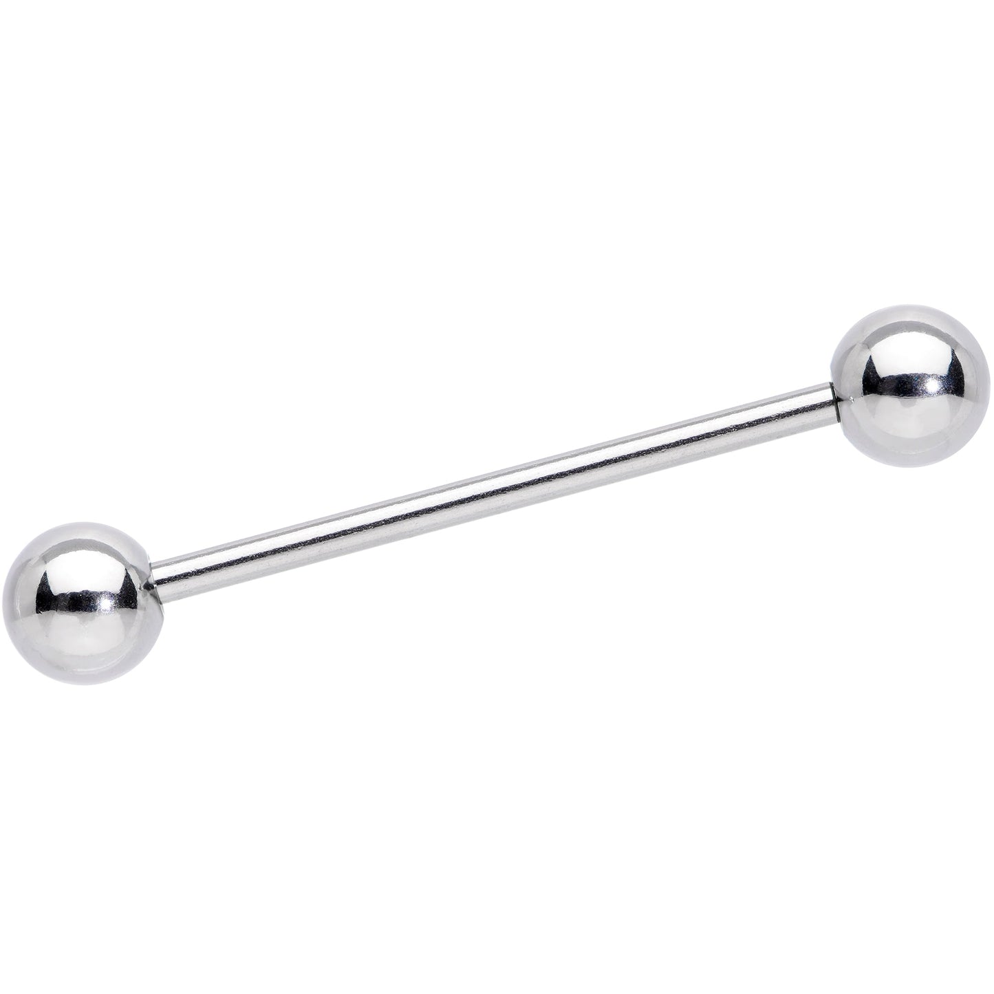 14G STEEL BARBELL Ring 1 inch 6mm