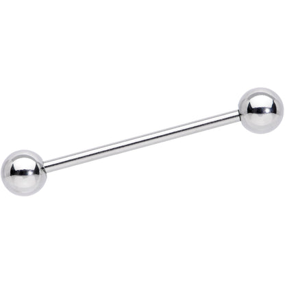 14G STEEL BARBELL Ring 1 inch 6mm