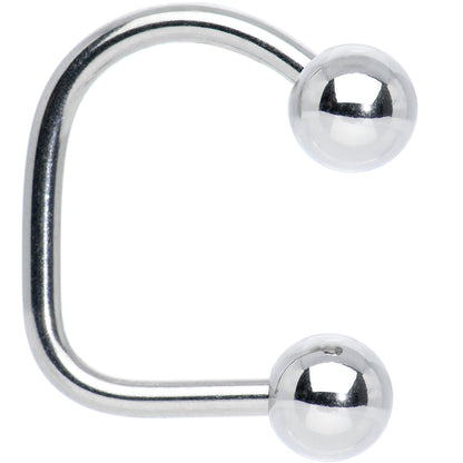 14G Surgical Steel Ball Lippy Loop Labret