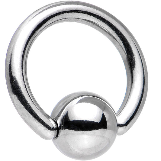 14G 5/16  Stainless Steel BCR Captive Ring