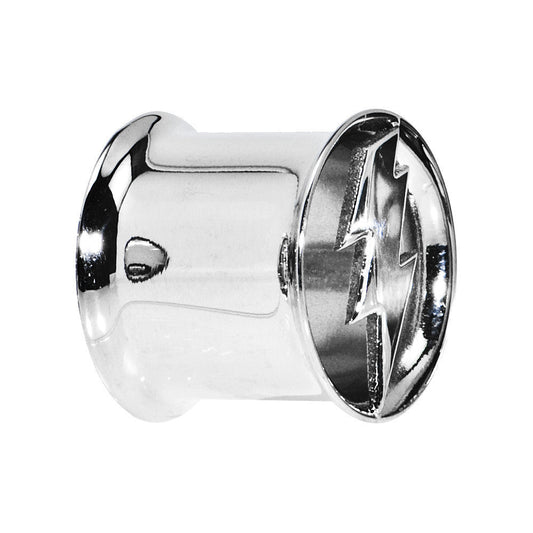 1/2 Stainless Steel Double Flare Lightning Bolt Tunnel