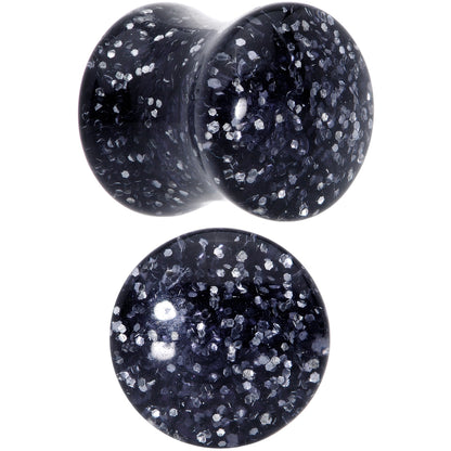 00G Black Ultra Glitter Saddle Plug Set
