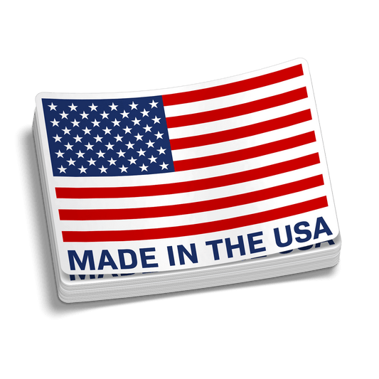 Made In The USA - Hard Hat Decal