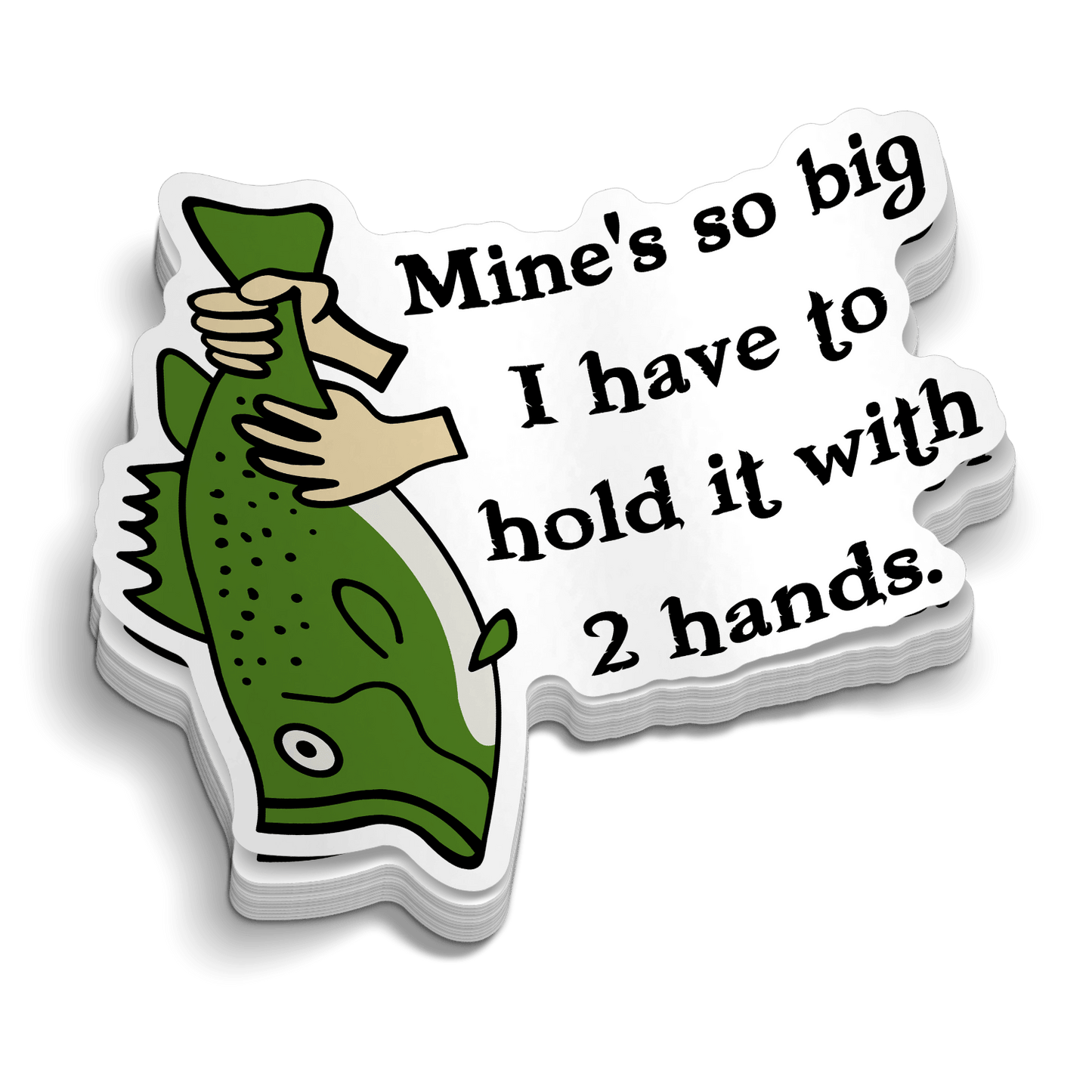 Two Hands - Hard Hat Decal