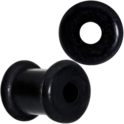 2G Black Double Flare Silicone Flexible Tunnel Set