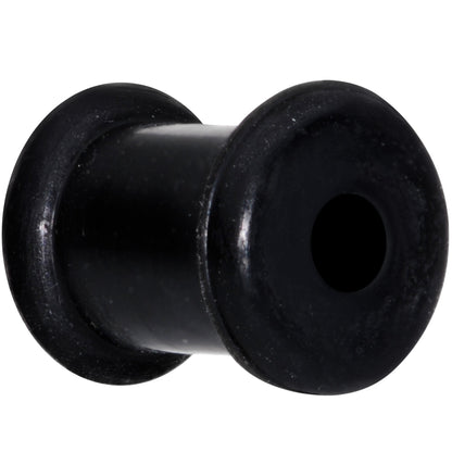 2G Black Double Flare Silicone Flexible Tunnel Set
