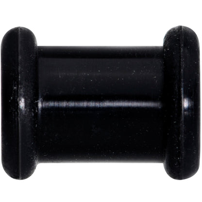 2G Black Double Flare Silicone Flexible Tunnel Set