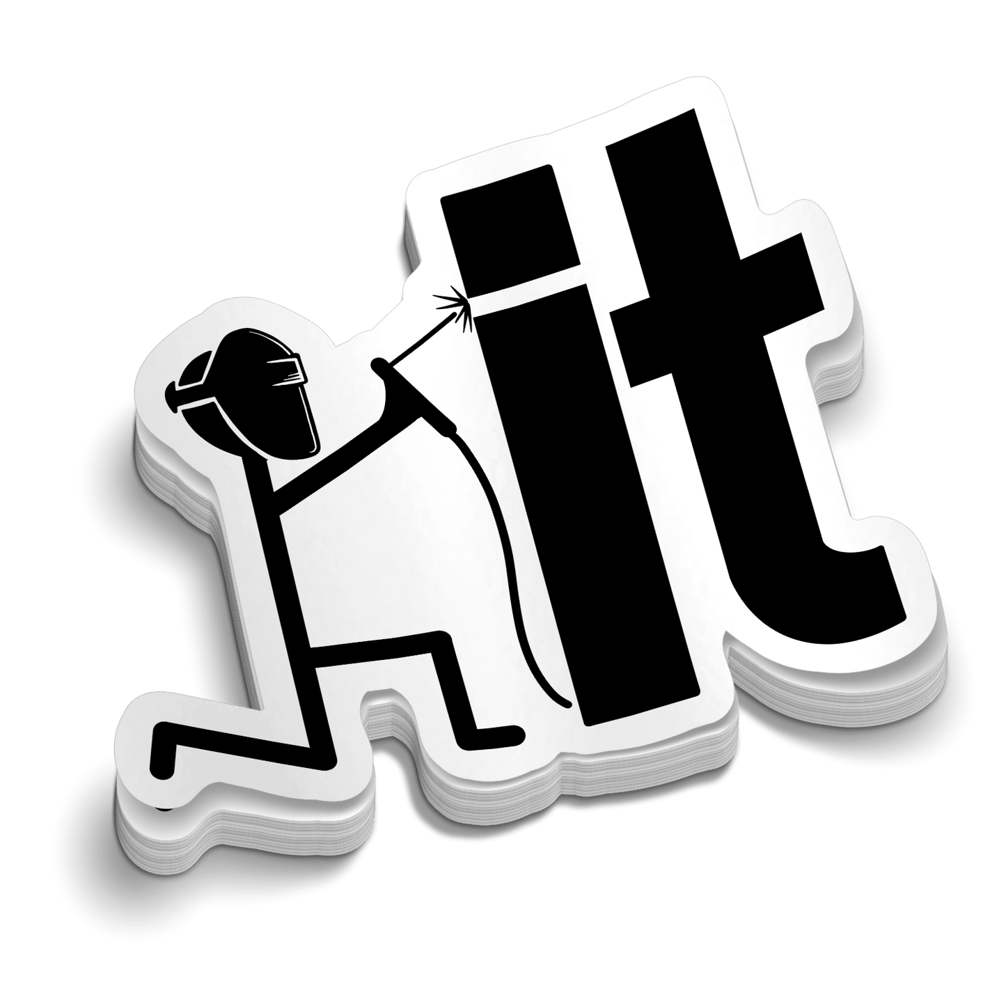 Weld It  -  Hard Hat Decal