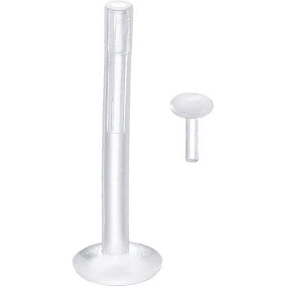 14G 5/8 3mm Bioplast Push-In Top Retainer