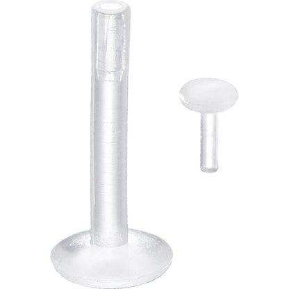 14G 1/2 3mm Bioplast Push-In Top Retainer