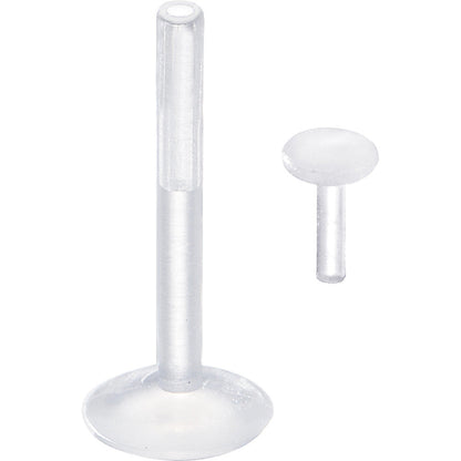 16G 3/8 3mm Bioplast Push-In Top Retainer