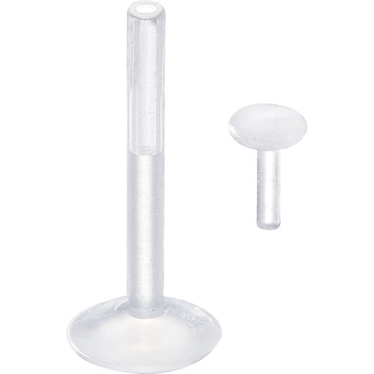 16G 3/8 3mm Bioplast Push-In Top Retainer