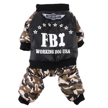 FBI Camouflage Coat |  Jumpsuit Pants