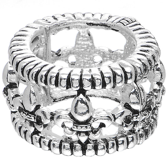 Fleur De Lis Stretch Ring