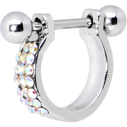 Aurora Gem Helix Cartilage Earring