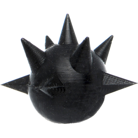 Black Silicone Spikey Sphere Add On