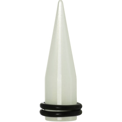 00G Short White Glow in the Dark Taper