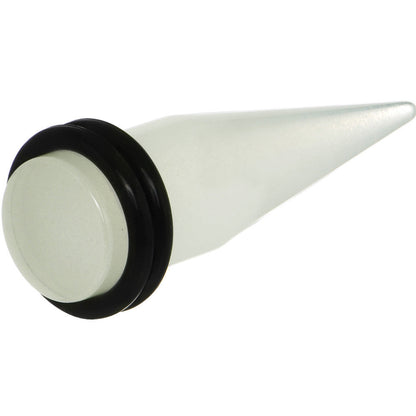 00G Short White Glow in the Dark Taper