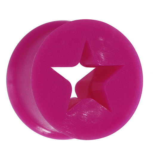 9/16 Purple Star Silicone Flexible Tunnel