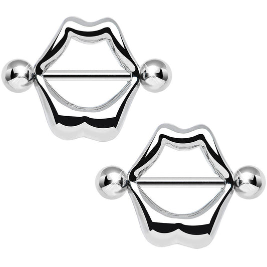 14G 5/8 Hot Lips Nipple Shield Set