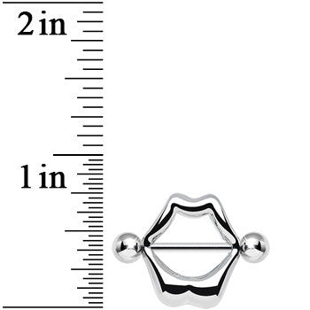14G 5/8 Hot Lips Nipple Shield Set