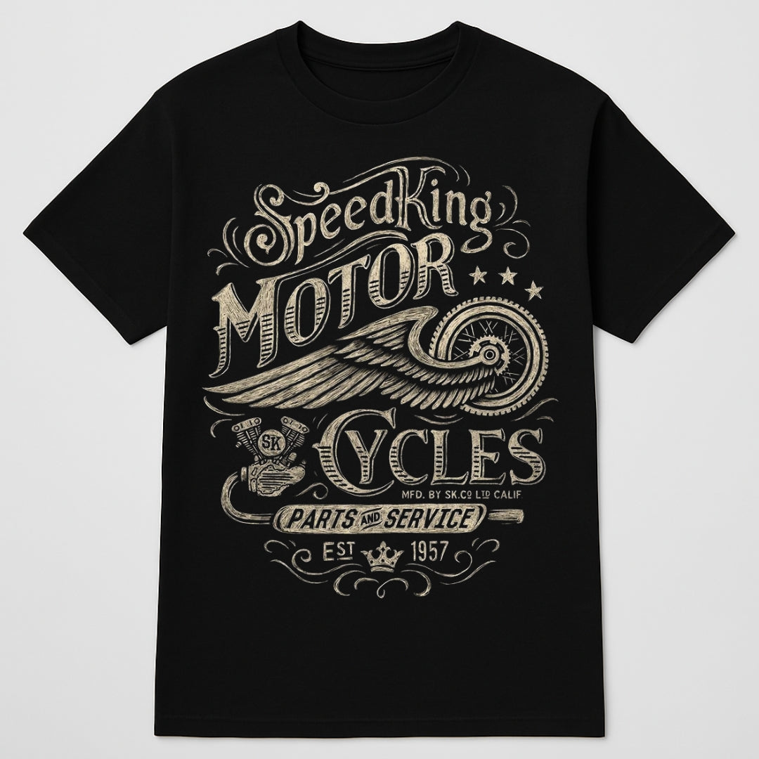 Biker Designed T-shirt