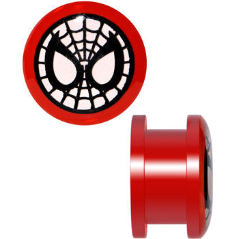 9/16 Spiderman Screw Fit Plugs Set