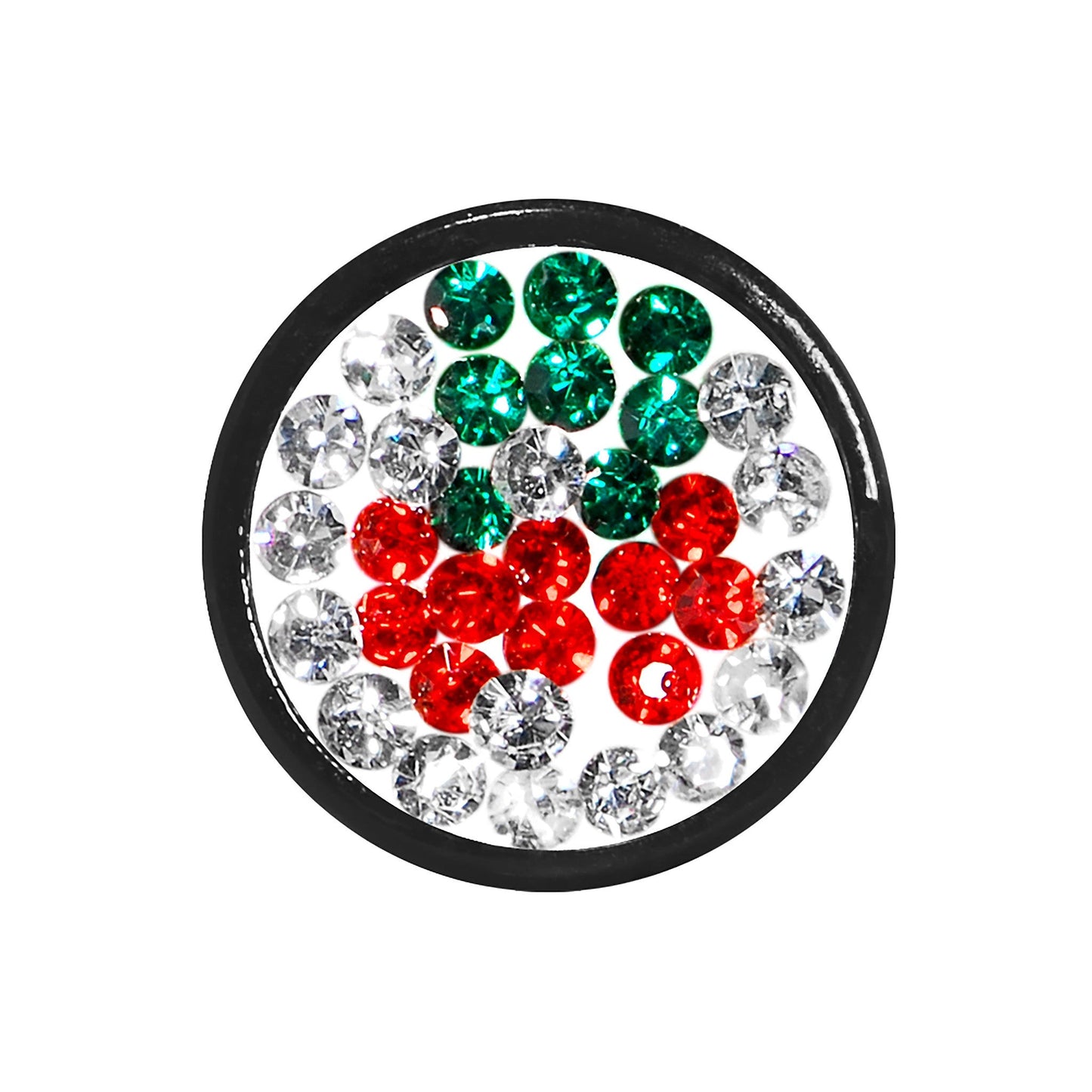 2G Cherry Ferido Crystal Acrylic Screw Fit Tunnel