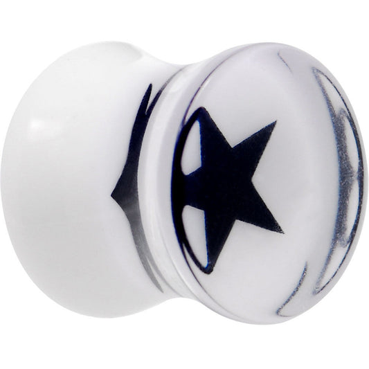 1/2 Morning Star Inlay Saddle Plug